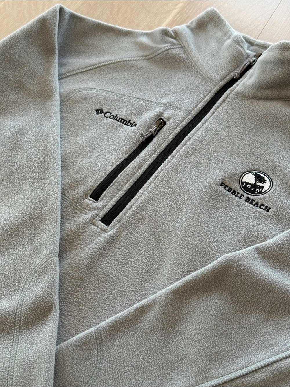 Columbia Men's Pebble Beach Golf Resort Fleece Quarter-Zip Jacket, Size XXL